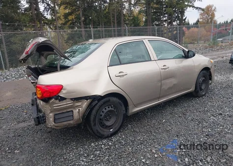 2009 Toyota Corolla Le из США, поврежденный, VIN 1NXBU40EX9Z063916